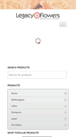Mobile Screenshot of legacyflowers.net